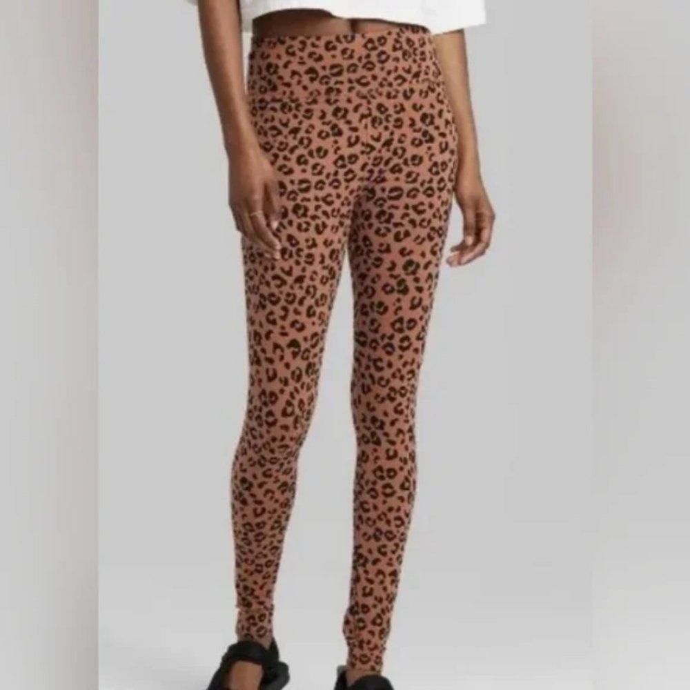 Wild Fable Leopard Print Leggings